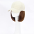 Wig Integrated Fashion Short Curly Hair Spring Summer Trendy Peaked Cap Bobhaircut