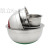 Stainless Steel Thickened Splash-Proof Color Silicone Bottom with Lid Salad Bowl Stirring Baking at Home Washing Basin