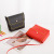 Women's Foreign Trade Bags 2021 Spring and Summer New Women's Embroidery Line Small Square Bag Contrast Color Portable Mobile Phone Bag Crossbody Shoulder Bag