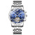Jinshidun Brand Business Watch Popular Watch Men's Tourbillon Mechanical Watch Multi-Function Luminous Waterproof Watch