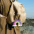 INS Cross-Border Hot Selling Rainbow Pendant Hand-Woven Car Key Ring Women's Cloud Bag Ornaments Factory Customization
