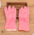 Laundry Rubber Waterproof Brush Durable Kitchen Gloves