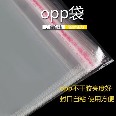 Multi-Size Self-Contained Tape OPP Bag