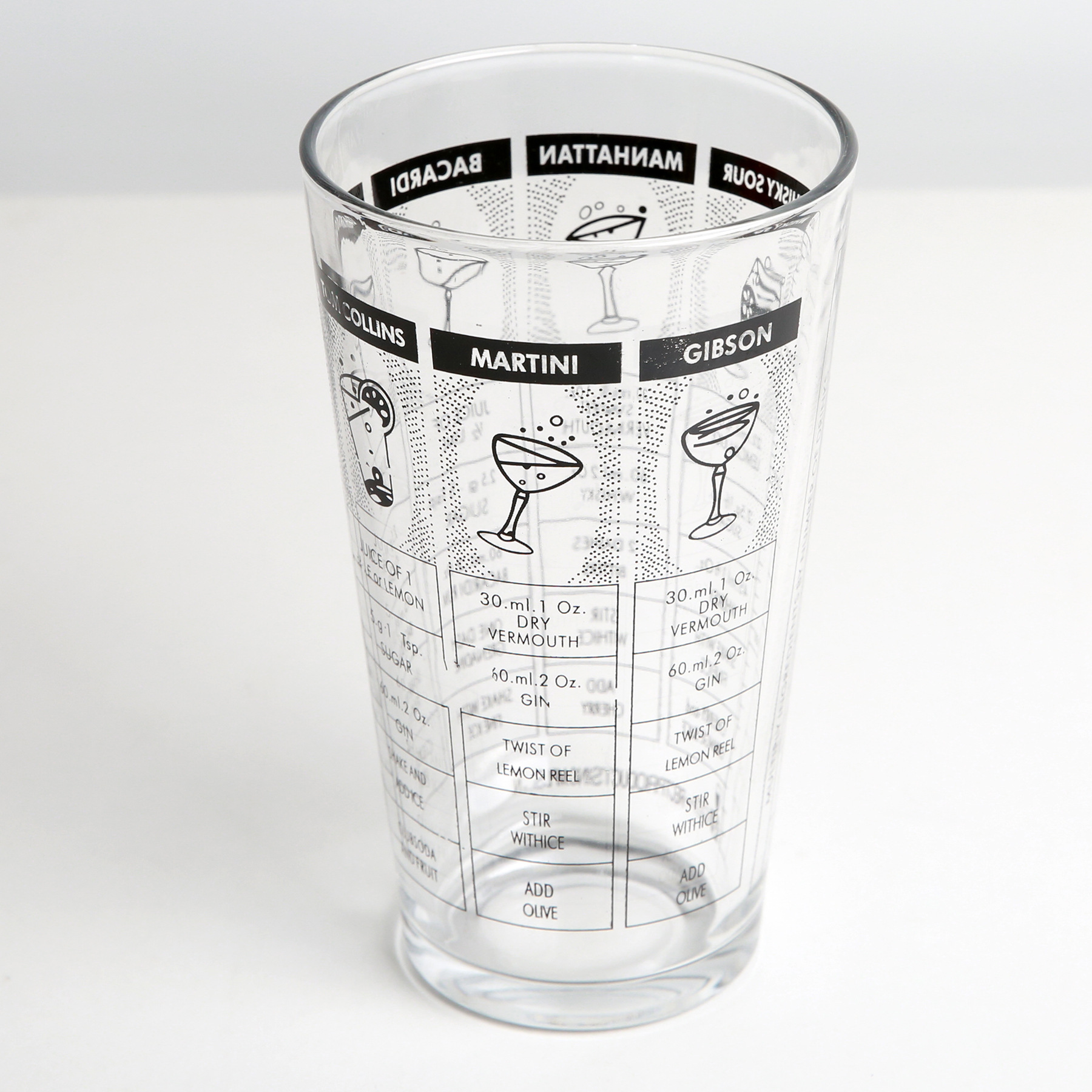 玻璃杯刻度杯雪克杯鸡尾酒摇酒器雪克杯波士顿雪克壶波士顿调酒器