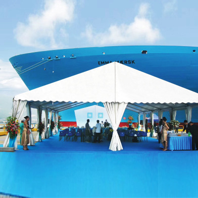 Factory Large Wedding Party Concert Awning Aluminum Tent Iron Tent Warehouse Workshop Sunshine Awning Export