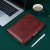 Leather Cover Loose Spiral Notebook Magnetic Snap Loose-Leaf Binder Business Replacement Refill Office Notebook
