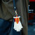 Nordic Style Woven Handmade Keychain Ins Niche Bohemian Tassel Rainbow Handbag Pendant
