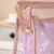 Factory Customized Transparent Cosmetic Bag Female Korean Style Buggy Bag Girl Heart Portable Travel Buggy Bag Portable Wash Bag
