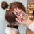 INS Hair Accessories Style Cute Girls Fruit Hair Ring Korean Style Hair-Binding Rubber Headband Head Rope Sweet Hair Rope Small Jewelry