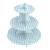 Party Supplies Fine Ripple Series Paper Cake Rack Three-Level Light Refreshment Shelf Birthday Party Desserts Display Stand