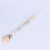 Baby Soothing Wooden Pacifier Clip Fork Toy Drop-Preventing Chain Happy Bite Foreign Trade Popular Style