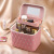 New Cosmetic Bag Storage Internet Celebrity Large Capacity Ins Style Cosmetics Storage Box Travel Portable Cosmetic Case