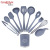Amazon Hot All-Inclusive Silicone Kitchenware 11-Piece Set Non-Stick Spatula Soup Spoon Family Version Kitchenware Set