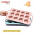 Amazon Hot Sale Heart-Shaped 12-Piece Silicone Cake Mold Easily Removable Mold Easy to Clean Cake Dessert Mold Wholesale