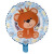 18-Inch round Crown Balloon Baby Series Crown Aluminum Balloon Boys' and Girls' Toys Balloon