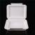 Square Paper Pallet Disposable Environmentally Friendly Pulp Plate Outdoor Picnic Barbecue Sauce Paper Bowl