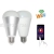 WiFi Smart Candle Light Alexa Voice Control RGB Color Light Home Bulb E14 Screw Tip Bubble