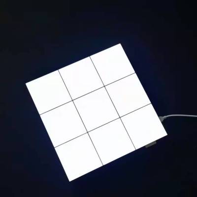 Voice Control Square Light Odd Light Board RGB Magic Light Creative Splicing Module Light Home Led Quantum Light