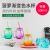Gradient Color Glass Pineapple Handle Cup Portable Straw with Lid Tea Making Drink Juice Cup Creative Boys and Girls Cup