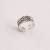 Alloy Open Ring Men Women Distressed Ring Couple Ornament Meng Yu