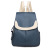 2020 New Pu Soft Leather Backpack Female Contrast Color Casual Fashion Backpack Wearable All-Match Travel Bag Student Schoolbag