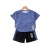 Children's Short-Sleeved Suit Running Sportswear Casual Quick Drying Clothes Boys and Girls Summer New T-shirt Shorts Two-Piece Set