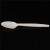 Disposable Spoon Environmentally Friendly Takeaway Spoon Degradable Knife, Fork and Spoon Corn Starch Dessert Fruit Salad Spoon