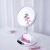 LED Light Mirror Fill Light Desktop Rechargeable Dressing Mirror Desktop Storage Cosmetic Mirror 5 Times Magnet Adsorption with USB