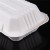 Disposable Pulp Lunch Box Bagasse Lunch Box Environmentally Friendly Degradable Fried to-Go Box Commercial Fast Food Box