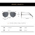 2021 Cross-Border New Arrival Hollow Metal Sunglasses Women European and American Fashion & Trend Sunglasses Men Outdoor UV-Proof