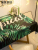 American Light Luxury Green Jungle Animal Series Tablecloth Waterproof and Oil-Proof Dining Table Desk Cover Cloth Canvas Fabric