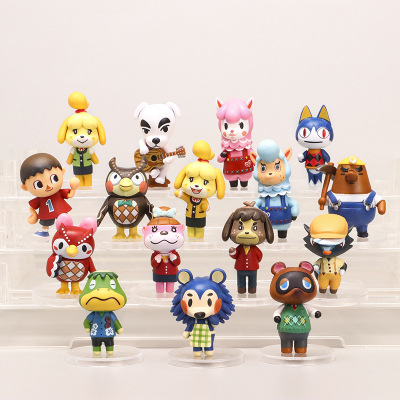 16 Forest Club Hand-Made Anime Peripheral Cartoon Animals Toy Doll Decoration