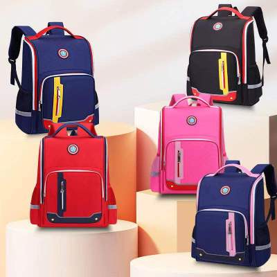 Bag Schoolbag Primary School Student Schoolbag Grade One to Six Boys and Girls Schoolbag Simple Lightweight Backpack Factory Direct Sales