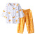 2021 Summer Children's Poplin Pajamas Suit Children's Loungewear Baby Pajamas Boys Air Conditioning Clothes One Piece Dropshipping