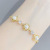 2021 New Pearl Pull Bracelet Female Korean Style Stylish Adjustable Bracelet Gold Plated Hand Jewelry Source Factory