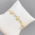 2021 New Pearl Pull Bracelet Female Korean Style Stylish Adjustable Bracelet Gold Plated Hand Jewelry Source Factory