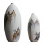 Hand Painted Frosted Vase Living Room Desktop Crafts Nordic Dried Flower Ware Soft Outfit Crafts Entrance Decoration