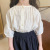Aimo Beibei Girls White Shirt/Black Camisole Dress Two-Piece Set 2021 Summer Children's Fashionable Skirt Suit