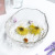 Creative Irregular Glass Salad Bowl Transparent Large Vegetable Fruit and Dessert Bowl Home Instant Noodle Bowl Tea Basin Tableware