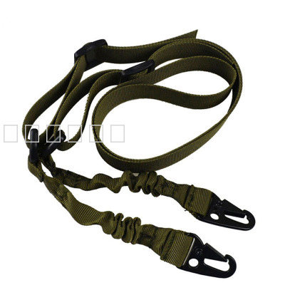Outdoor Military Fans Multi-Functional Two-Point Strap Task Rope CS Tactical Strap Sling Crossbody Rope Nylon Grab Rope