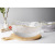 Creative Irregular Glass Salad Bowl Transparent Large Vegetable Fruit and Dessert Bowl Home Instant Noodle Bowl Tea Basin Tableware