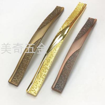 Modern Minimalist Furniture Cabinet Door Zinc Alloy Handle Light Luxury Minimalist Closet Door Shoe Cabinet Door Cabinet Door Drawer Handle