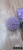 Medium Size Hair Claw Muslim Hawaiian Festival Head Flower Violet Tassel Handmade Refined Ultrasonic Cutting