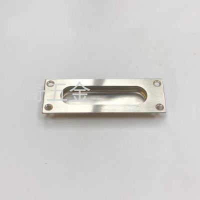 Light Luxury Minimalist Embedded Stainless Steel Furniture Cabinet Door Handle Shoe Cabinet Door Cabinet Door Closet Door Drawer Flush Pull