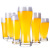 Brewed Wheat Beer Steins Trending Creative Glass Beer Mug Drink Cup Juice Cup Big Belly Waist-Tight Wine Glass