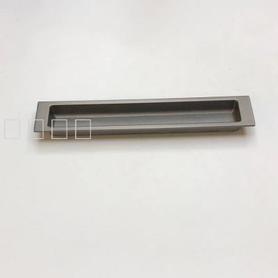 Light Luxury Minimalist Embedded Zinc Alloy Furniture Cabinet Door Handle Shoe Cabinet Door Drawer Cabinet Door Closet Door Flush Pull