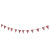 Party Supplies Pennant Wave Hanging Flag Birthday Party Supplies Atmosphere Decoration Pennant Banner