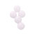 Crystal DIY Ornament Accessories Macaron Acrylic round Beads a String of Beads Wholesale Bag Hanging Key Chain Luggage Accessories