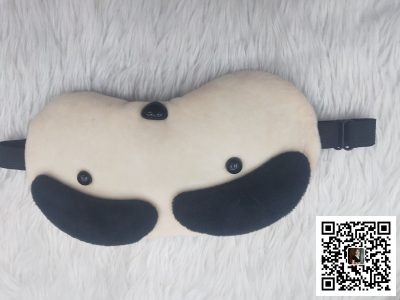 Time Frog Puppy Cartoon Two-in-One Sleeping Eye Mask