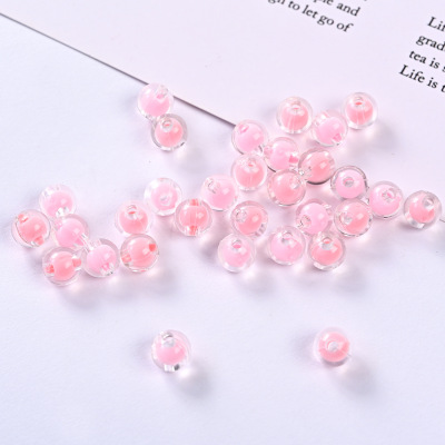 8mm-10mm round Beads Within Colorful Beads Summer Candy Color Colorful Beads Bracelet Crafts Accessories Materials Wholesale Customization
